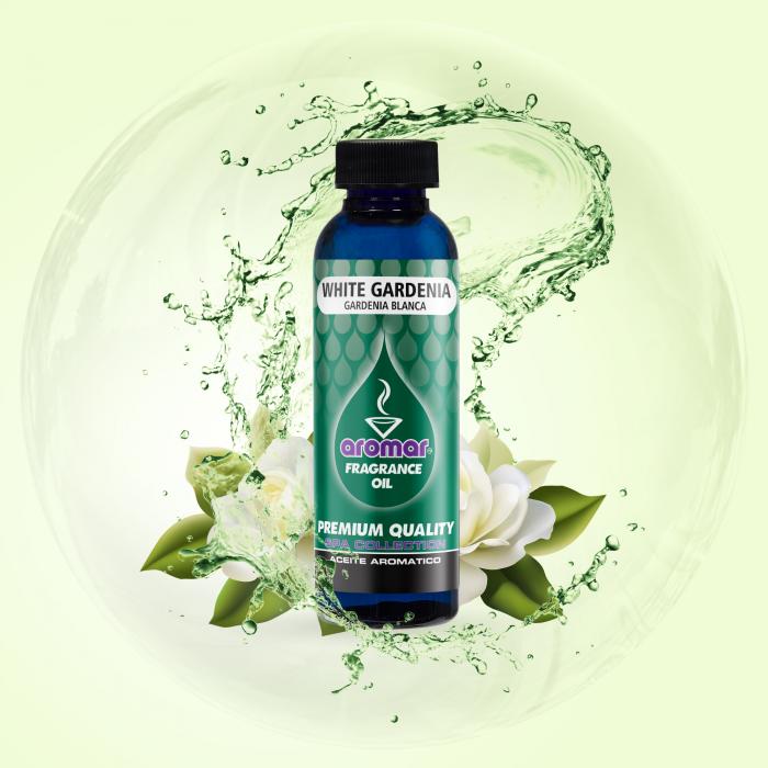 Fragrance Burning Oil - White Gardenia 2 oz