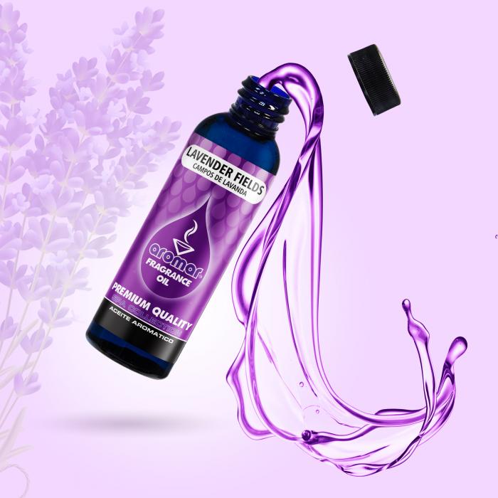 Fragrance Burning Oil - Lavender Fields 2 oz