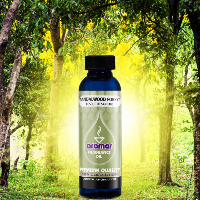 Fragrance Burning Oil - Sandalwood Forest 2 oz