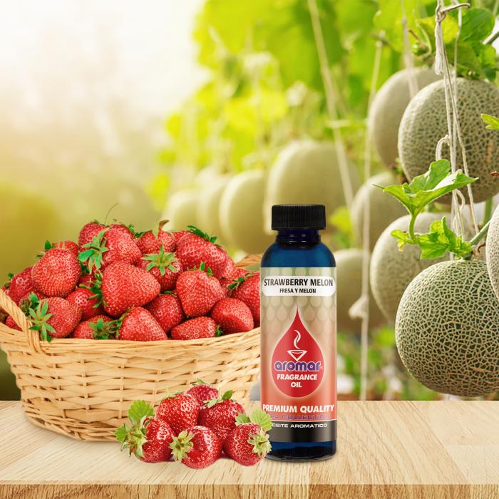Fragrance Burning Oil - Strawberry Melon 2 oz