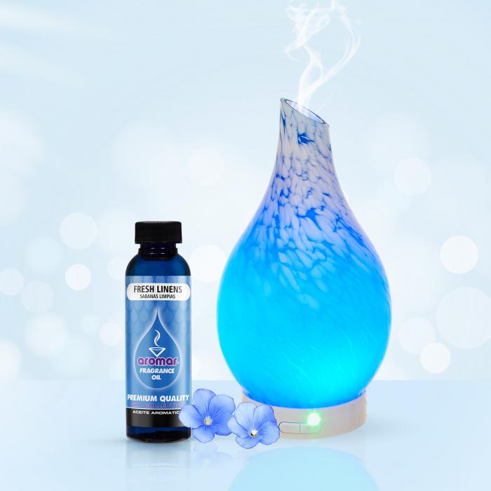 Fragrance Burn Scented Oil Fresh Linens - 2 oz