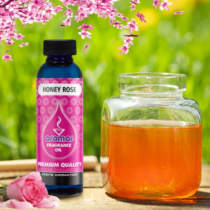 Fragrance Burning Oil - Honey Rose 2 oz