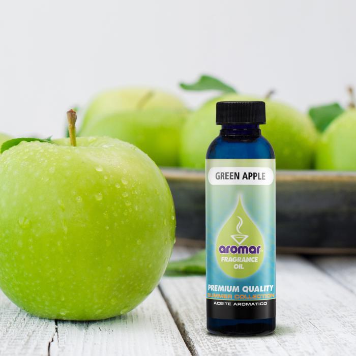 Fragrance Burning Oil - Green Apple 2 oz