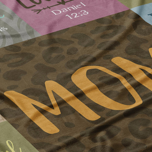 MOM SCRIPTURE BLANKET (50" x 60")