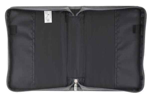 Be Strong In The Lord (Ephesians 6:10)-Gray/Black Bible Cover