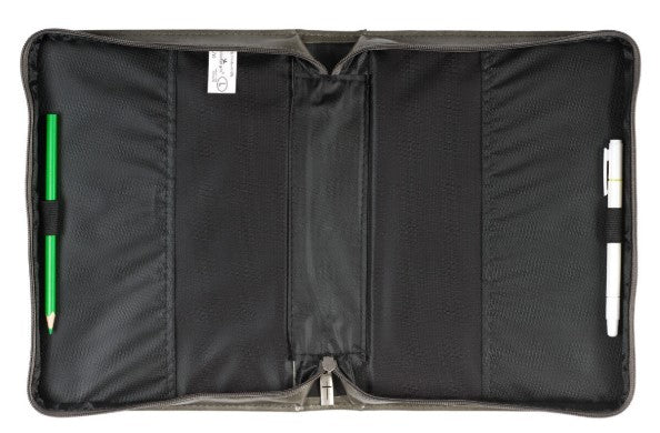On Wings Like Eagles Brown Faux Leather Classic Bible Cover