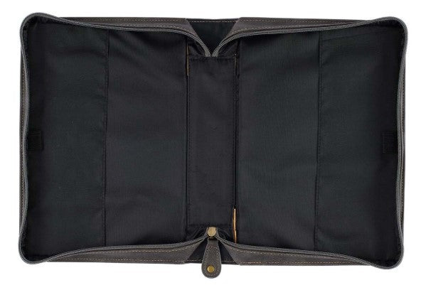 Be Strong Lion Two-Tone Classic Bible Cover