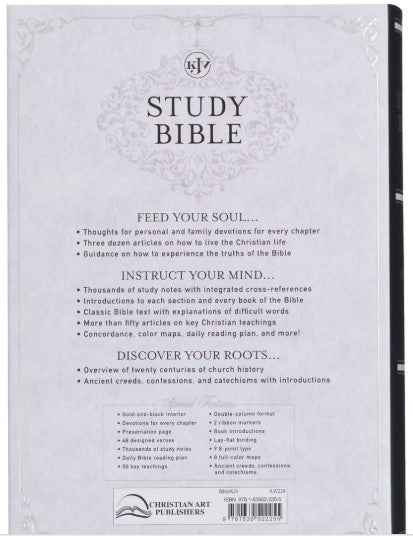 Hardcover King James Version Study Bible
