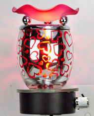 Heart Wall Plug In Burner