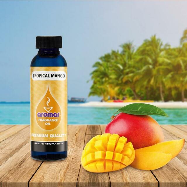 Fragrance Burn Scented Oil - Tropical Mango 2 oz