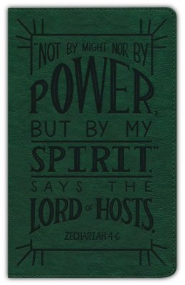 NKJV Thinline Youth Edition Bible, Verse Art Cover Collection (Comfort Print)-Green Leathersoft