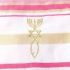 Tallit-Prayer Shawl-Pink (72" x 22")