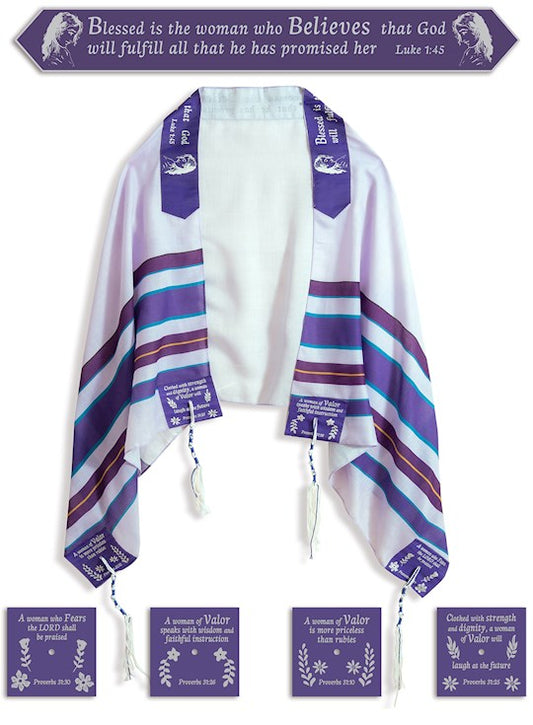 Tallit-Woman of Valor Prayer Shawl