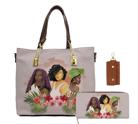 Natural Beauties Handbag Set