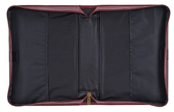 Hope and a Future Chestnut Brown Faux Leather Classic Bible Cover