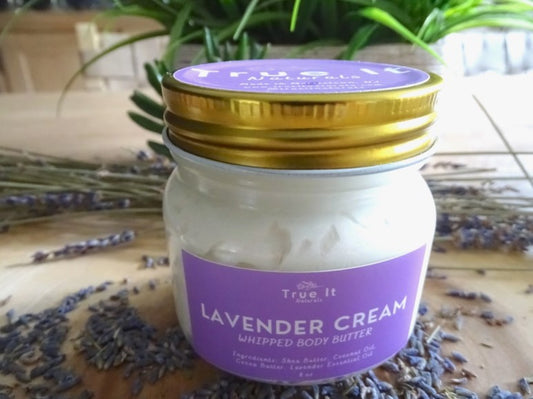 Whipped Lavender Cream Body Butter - Organic