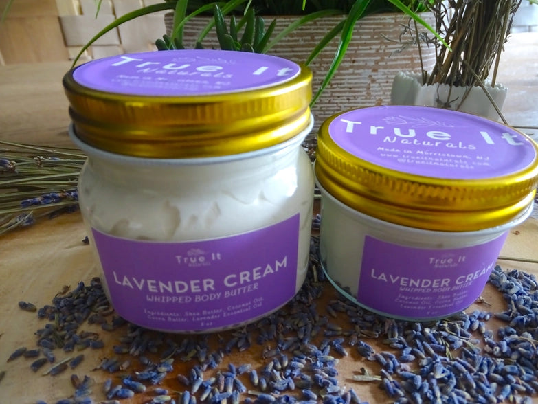 Whipped Lavender Cream Body Butter - Organic